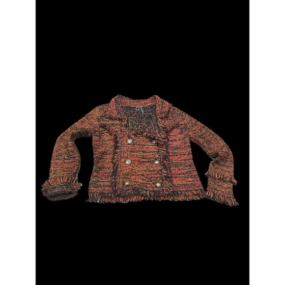 One Girl Who Double Breasted Sweater, size  M - Picture 3 of 5